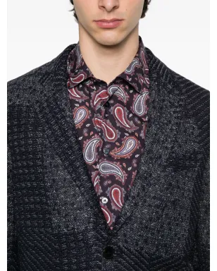ETRO ペイズリー柄ライニングジャケット - ブルー - サムネイル5