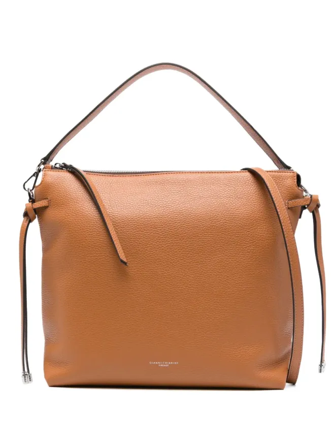 GIANNI CHIARINI GIANNI CHIARINI ブリナ ドローストリング・トップハンドル・ショルダーバッグ - ブラウンの商品画像