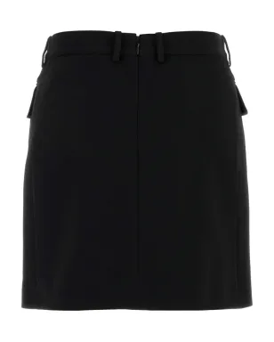 Balenciaga デコレーティブボタン付きミニスカート - サムネイル2