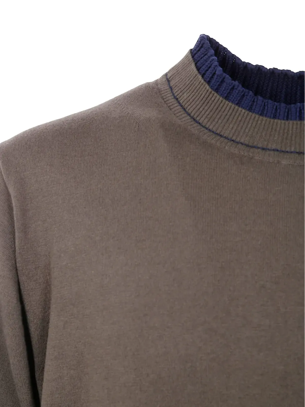 sacai コントラストトリムセーター - 画像3