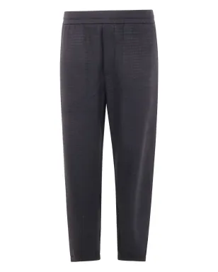Emporio Armani テクスチャードパンツ ブラック - サムネイル1