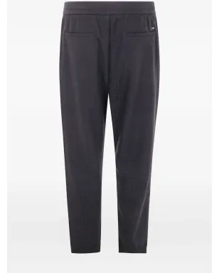 Emporio Armani テクスチャードパンツ ブラック - サムネイル2