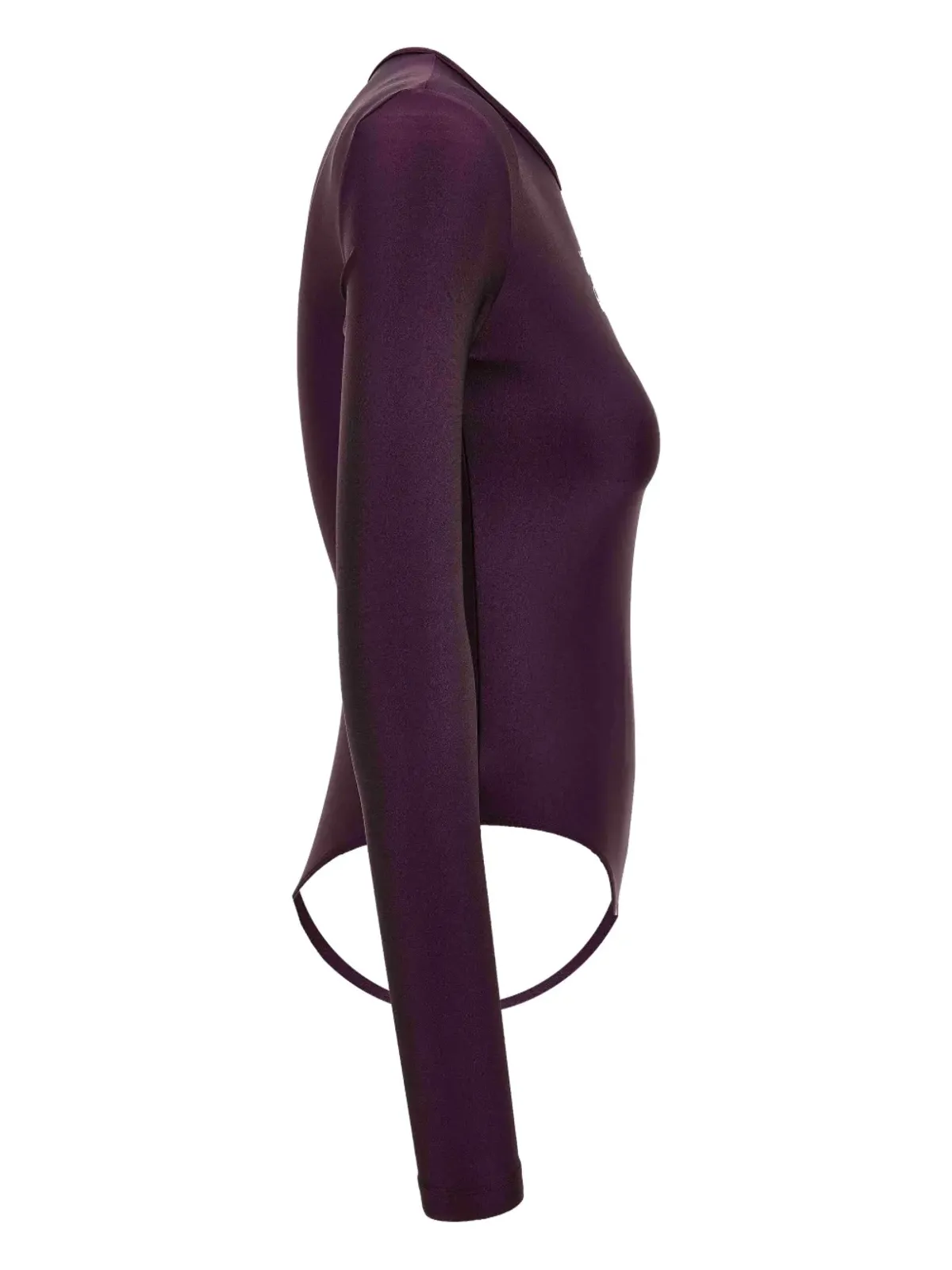 Versace Jeans Couture ロゴ入り長 sleeves ボディスーツ - 画像3