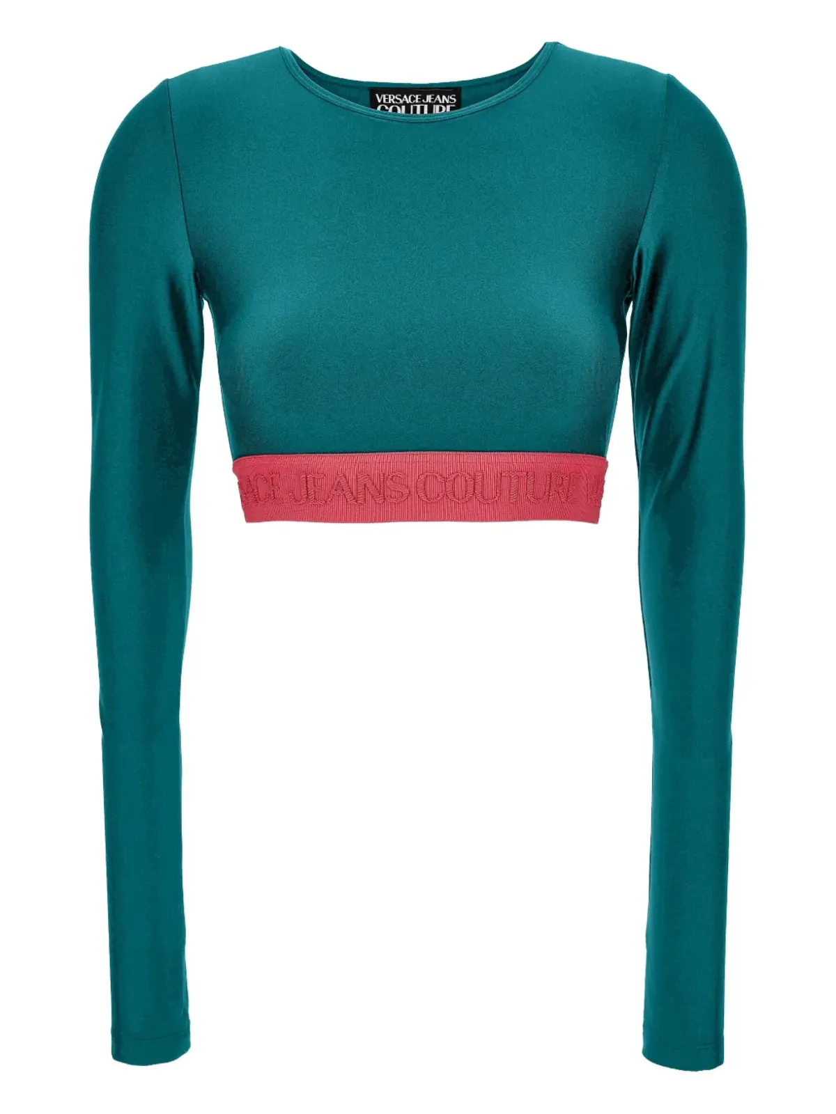 Versace Jeans Couture ロゴバンド長袖Tシャツ - 画像1