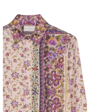 Pierre-Louis Mascia Aloe paisley-print shirt - Neutrals - サムネイル4
