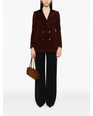 Blazé Milano コーデュロイ ダブルブレストジャケット - サムネイル2