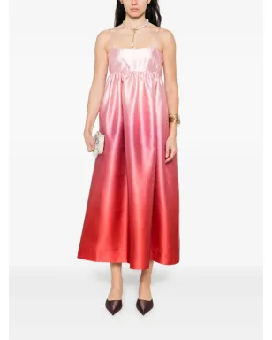 ALEMAIS Inez ombré midi dress - Pink - サムネイル2