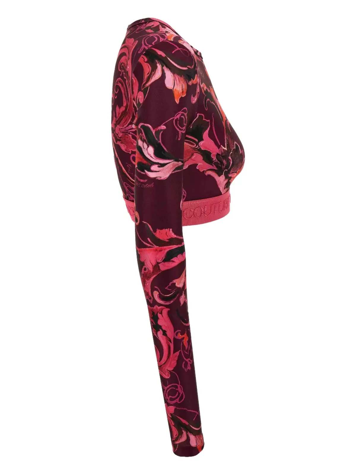 Versace Jeans Couture バロックプリント長袖トップス - 画像2