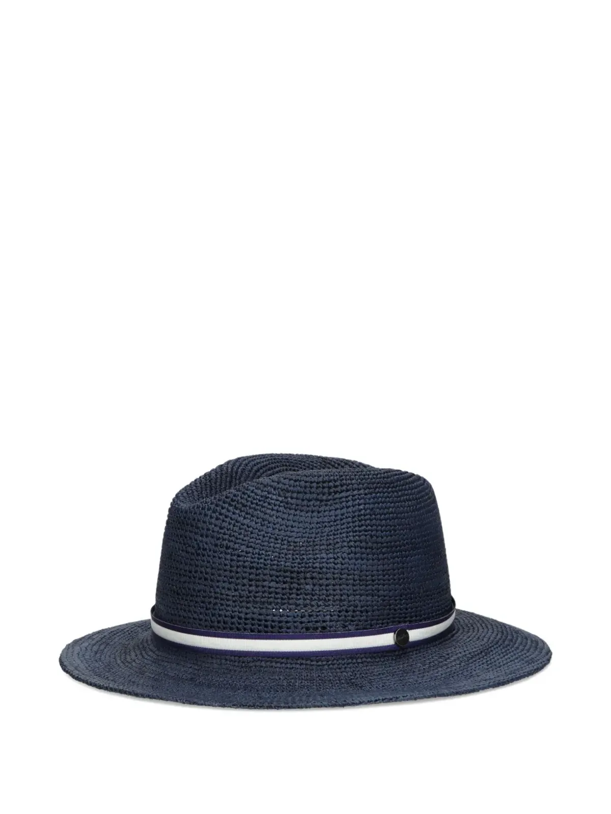 Borsalino Argentina クロシェ編みテクスチャー帽子 - 画像2