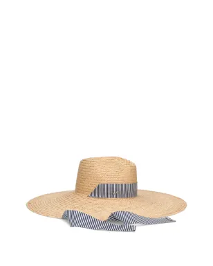 Borsalino Ivanaストライプ柄ハット - サムネイル2