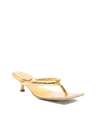 A.W.A.K.E. Mode 60mm knotted square-toe sandals - サムネイル2