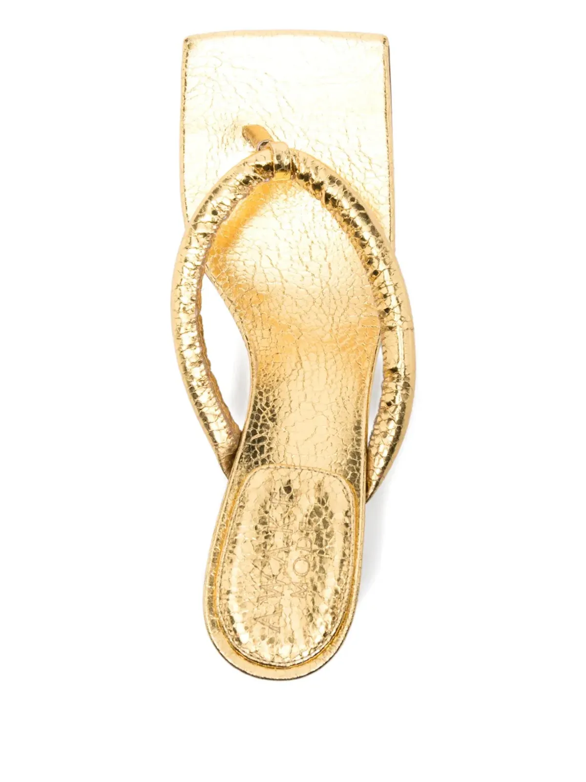A.W.A.K.E. Mode 60mm knotted square-toe sandals - 画像4