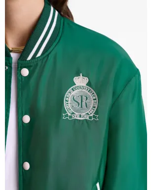 Sporty & Rich 刺繍入りサテンボンバージャケット - サムネイル5