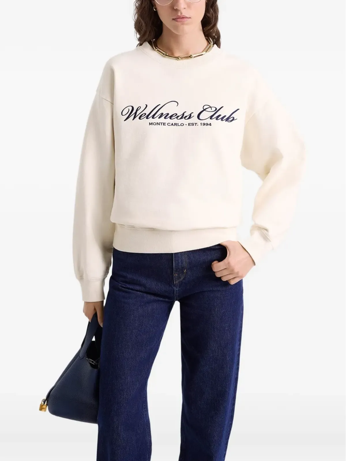 Sporty & Rich ウェルネスクラブ スウェットシャツ - 画像3