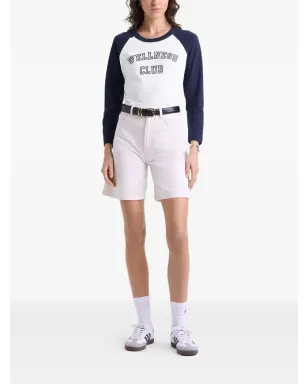 Sporty & Rich Wellness Club three-quarter-sleeve top - Blue - サムネイル2