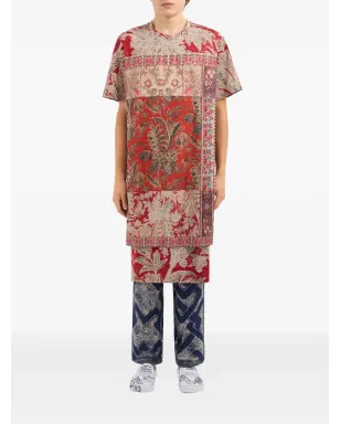 Pierre-Louis Mascia パッチワークプリント Tシャツ - サムネイル2