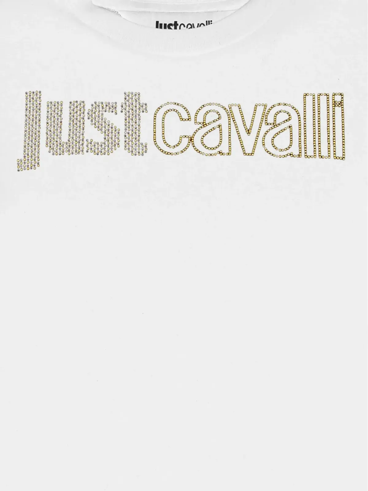 Just Cavalli エンベリッシュド ロゴTシャツ - 画像3