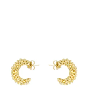 Paola Sighinolfi Simone 18K gold-plated earrings - サムネイル2
