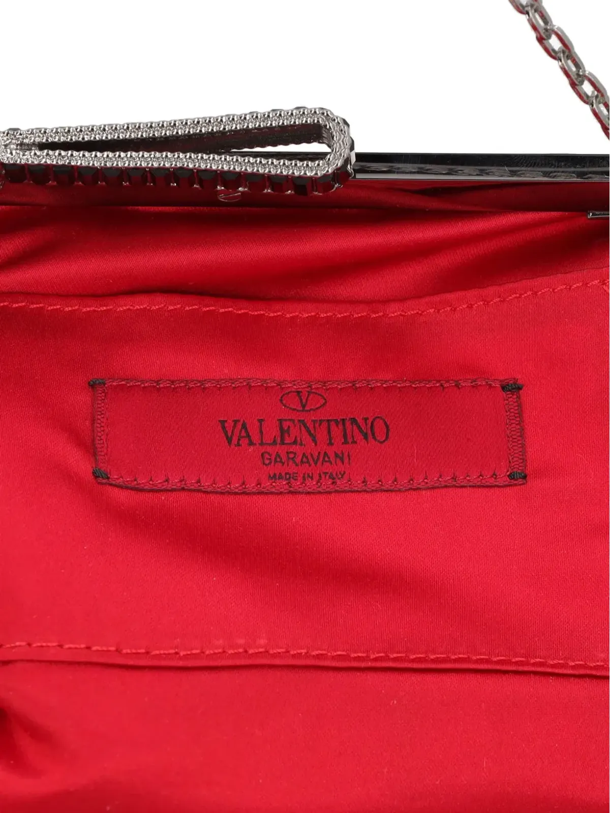 Valentino Garavani Pre-Owned クロコダイルエンボスド クラッチバッグ - 画像5