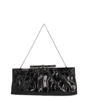 Valentino Garavani Pre-Owned クロコダイルエンボスド クラッチバッグ - サムネイル2