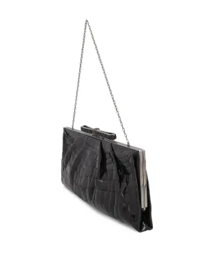 Valentino Garavani Pre-Owned クロコダイルエンボスド クラッチバッグ - サムネイル3