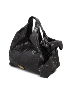 Valentino Garavani Pre-Owned クロコダイル型押しレザーのショルダーバッグ - サムネイル3