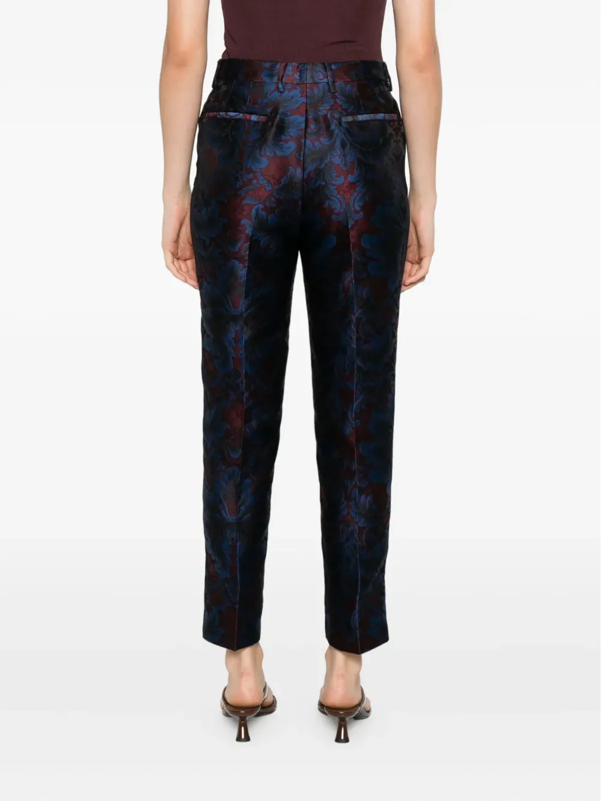 ETRO ダマスク柄パンツ - 画像4