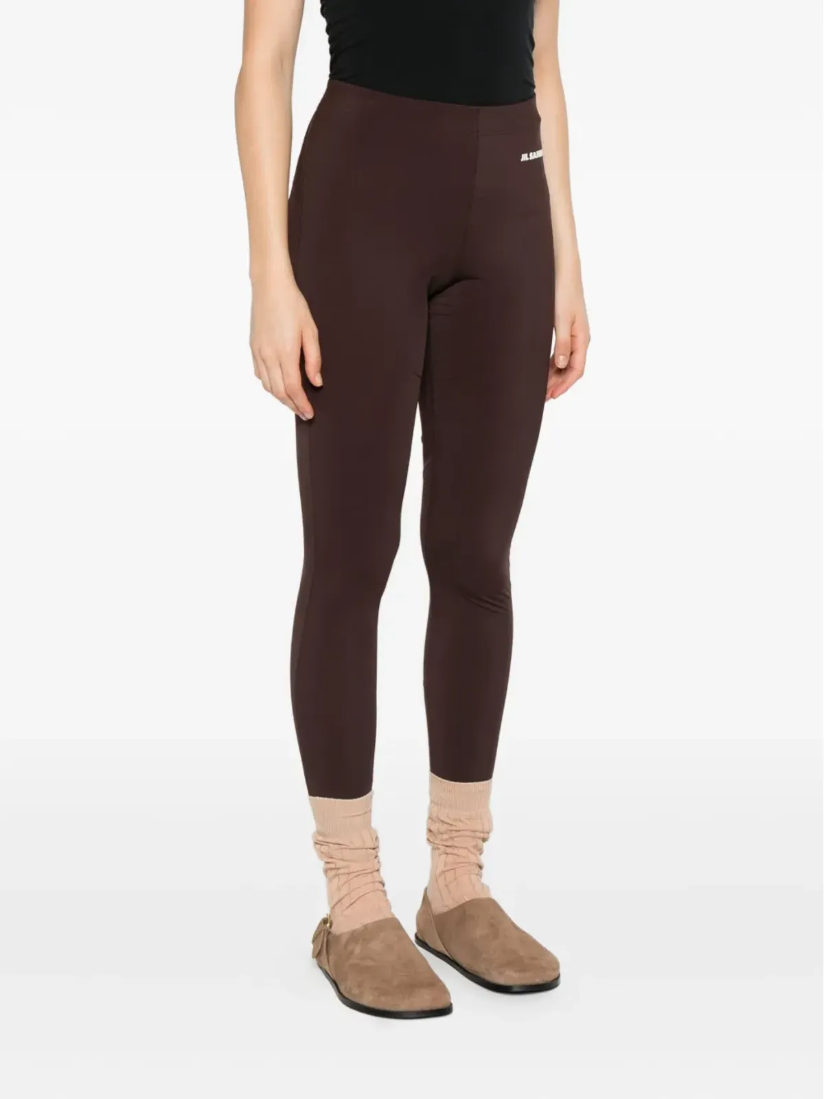 JIL SANDER+ ロゴ入りレギンス - Brown - 画像3