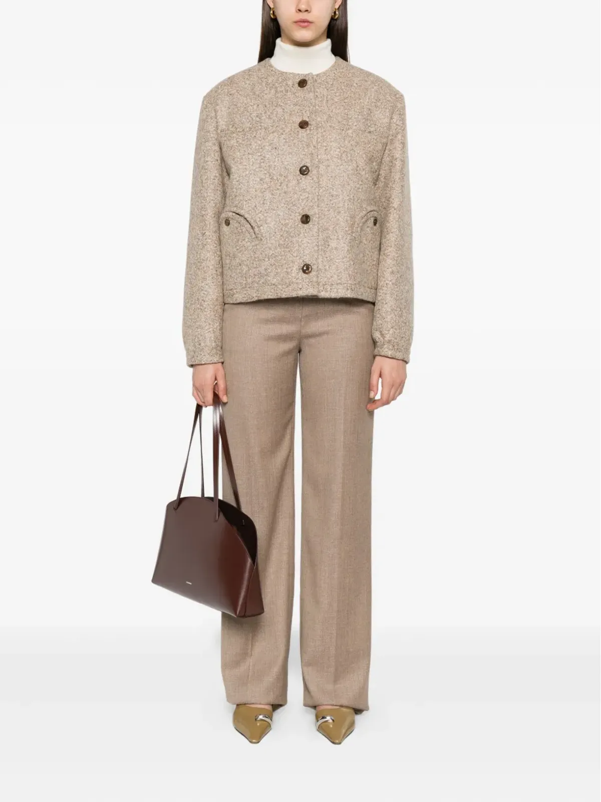 Max Mara サイドポケットパンツ - Neutrals - 画像2