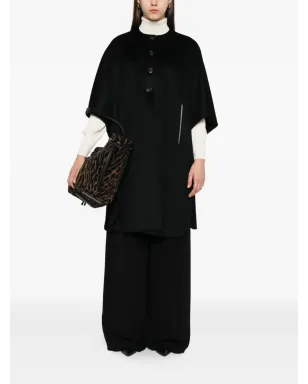 Max Mara ボタン留めショートスリーブケープ - サムネイル2