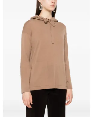 S Max Mara フード付きニットセーター - サムネイル3