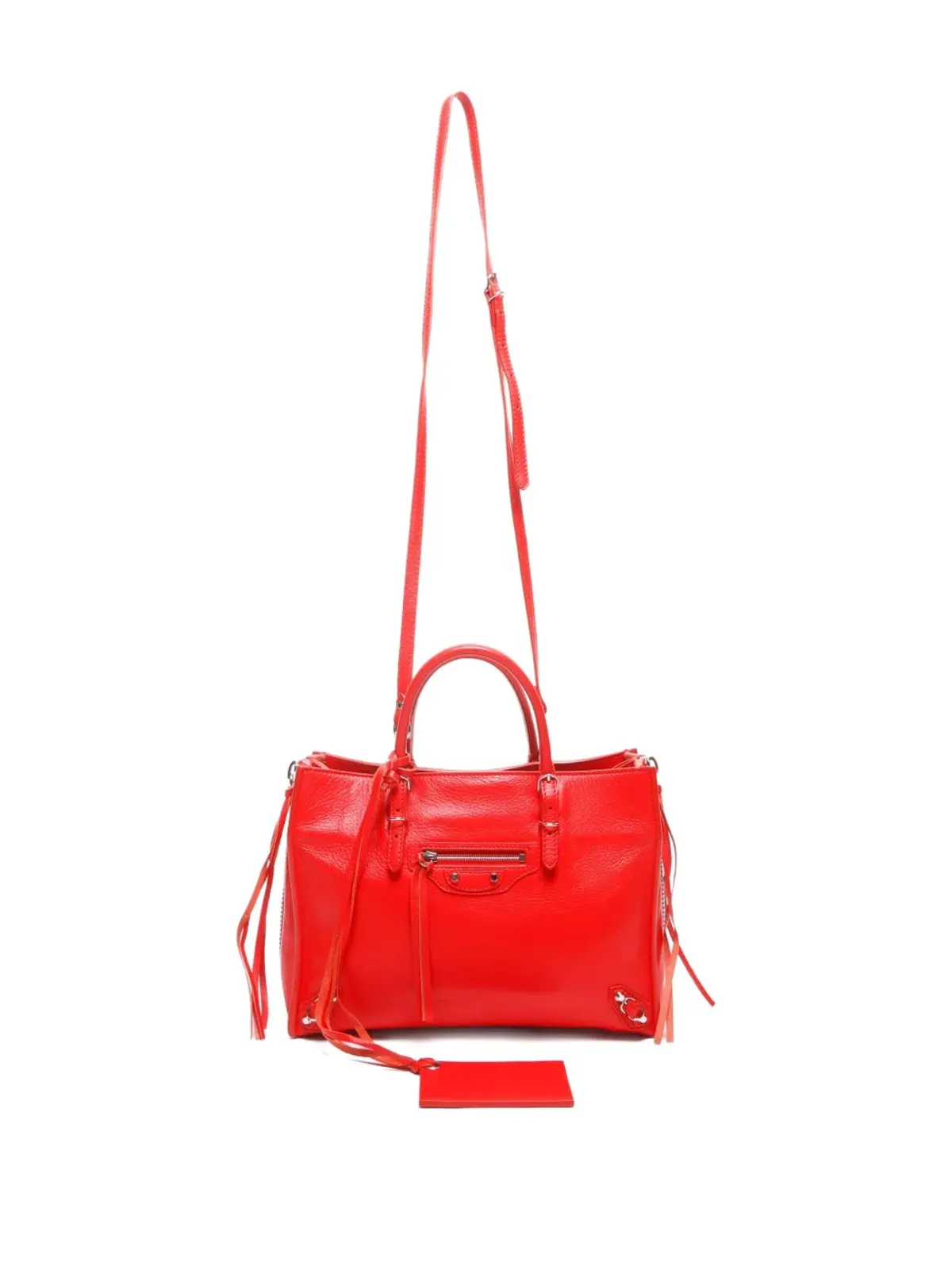 Balenciaga Pre-Owned パピエ・ツーウェイ・ハンドバッグ - レッド - 画像5