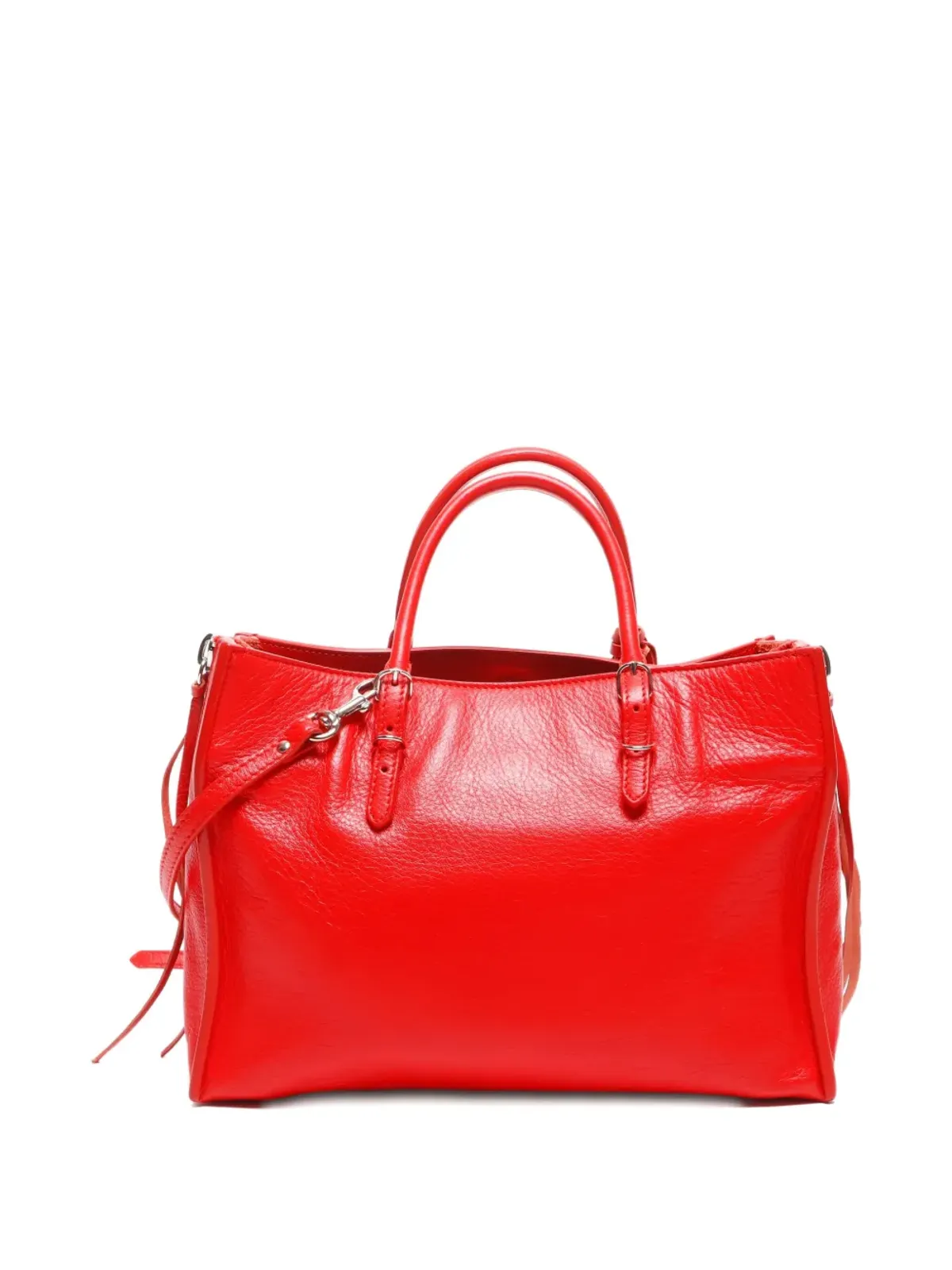 Balenciaga Pre-Owned パピエ・ツーウェイ・ハンドバッグ - レッド - 画像2