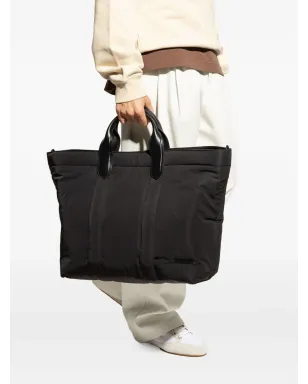 Jacquemus バンビーノ パディド レザー・ハンドル トートバッグ - ブラック - サムネイル2
