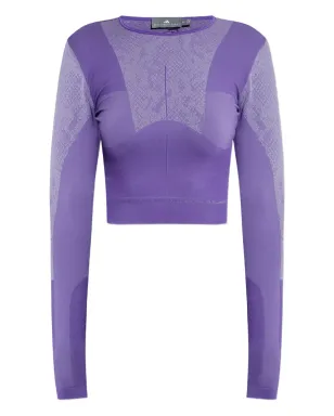 adidas by Stella McCartney 蛇柄の長袖トップ - サムネイル1