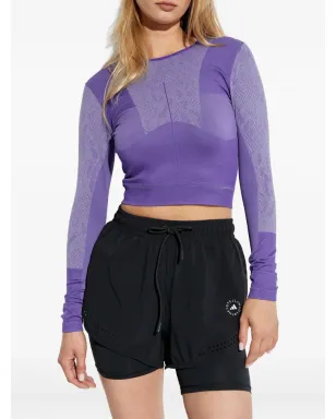 adidas by Stella McCartney 蛇柄の長袖トップ - サムネイル3