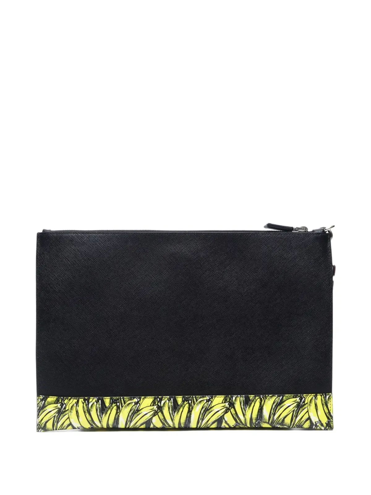 Prada Pre-Owned 2020年 バナナ柄 クラッチバッグ - ブラック - 画像2