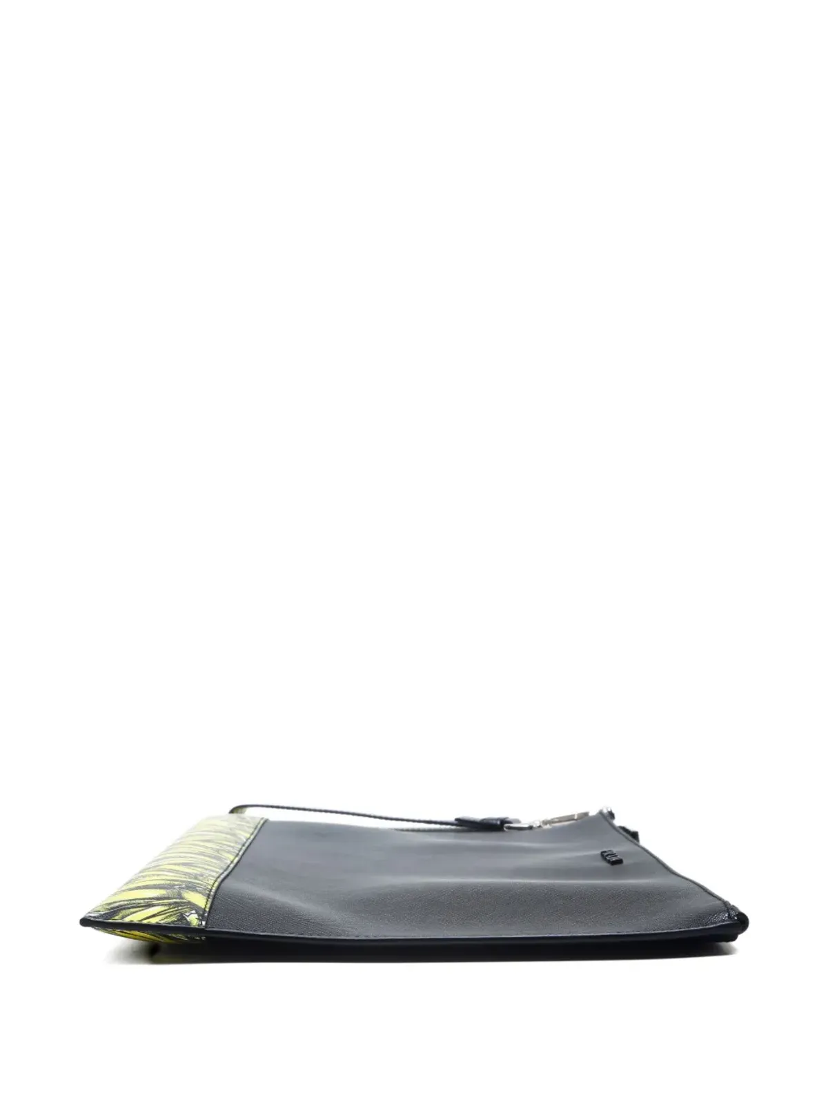 Prada Pre-Owned 2020年 バナナ柄 クラッチバッグ - ブラック - 画像4