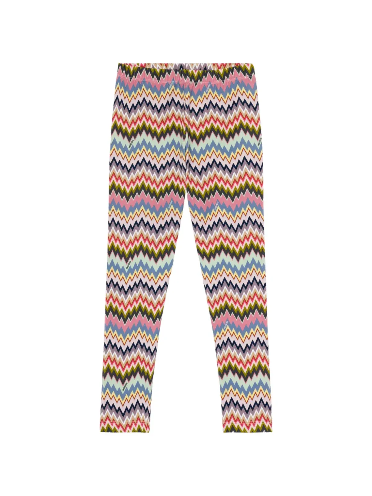 Missoni Kids ジグザグ柄レギンス - ピンク - 画像1