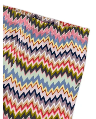 Missoni Kids ジグザグ柄レギンス - ピンク - サムネイル3