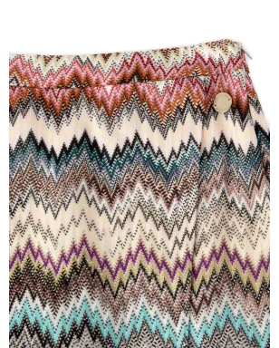Missoni Kids ジグザグ柄ミニスカート - サムネイル3