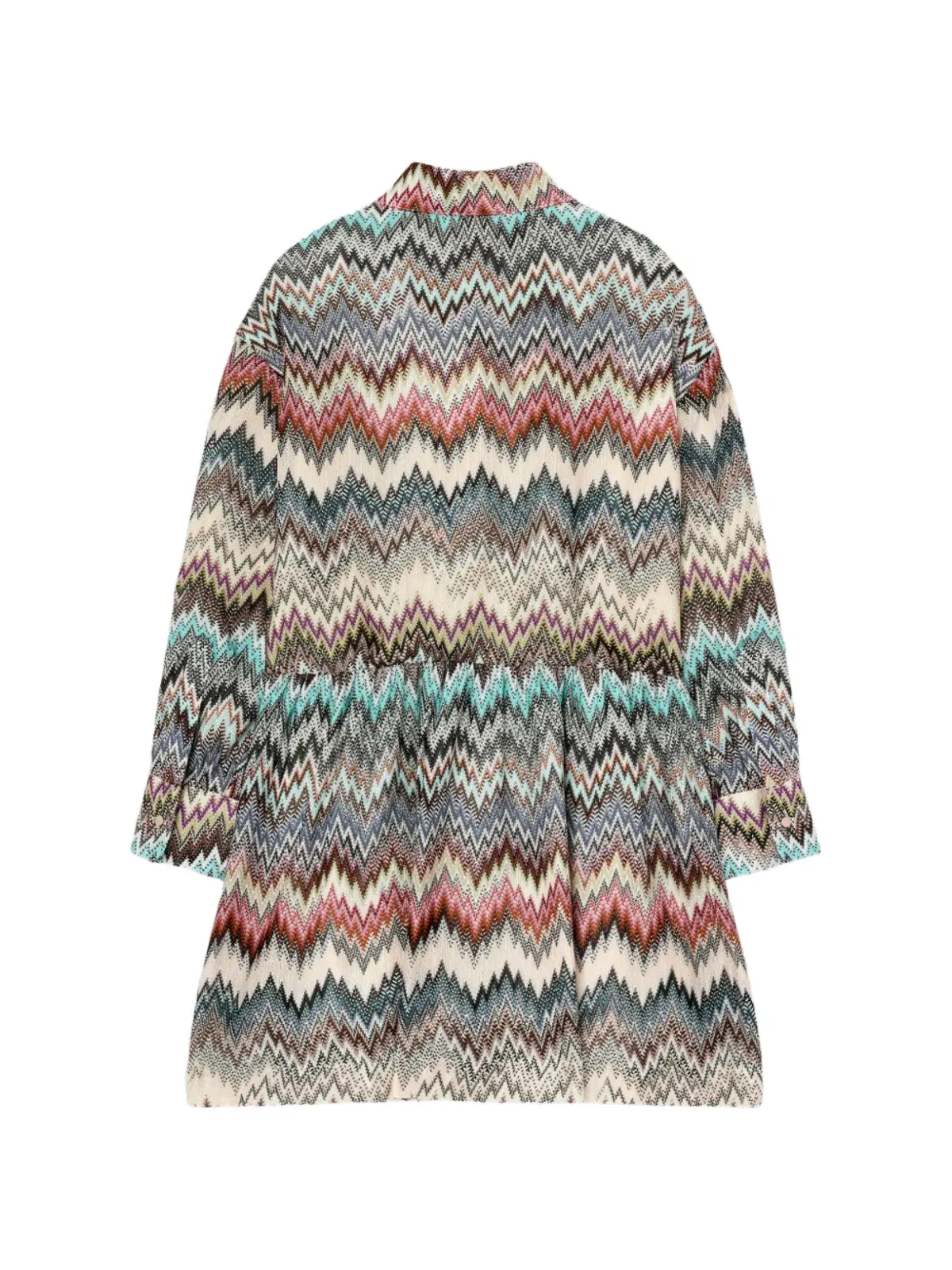 Missoni Kids ジグザグ柄ドレス - 画像2