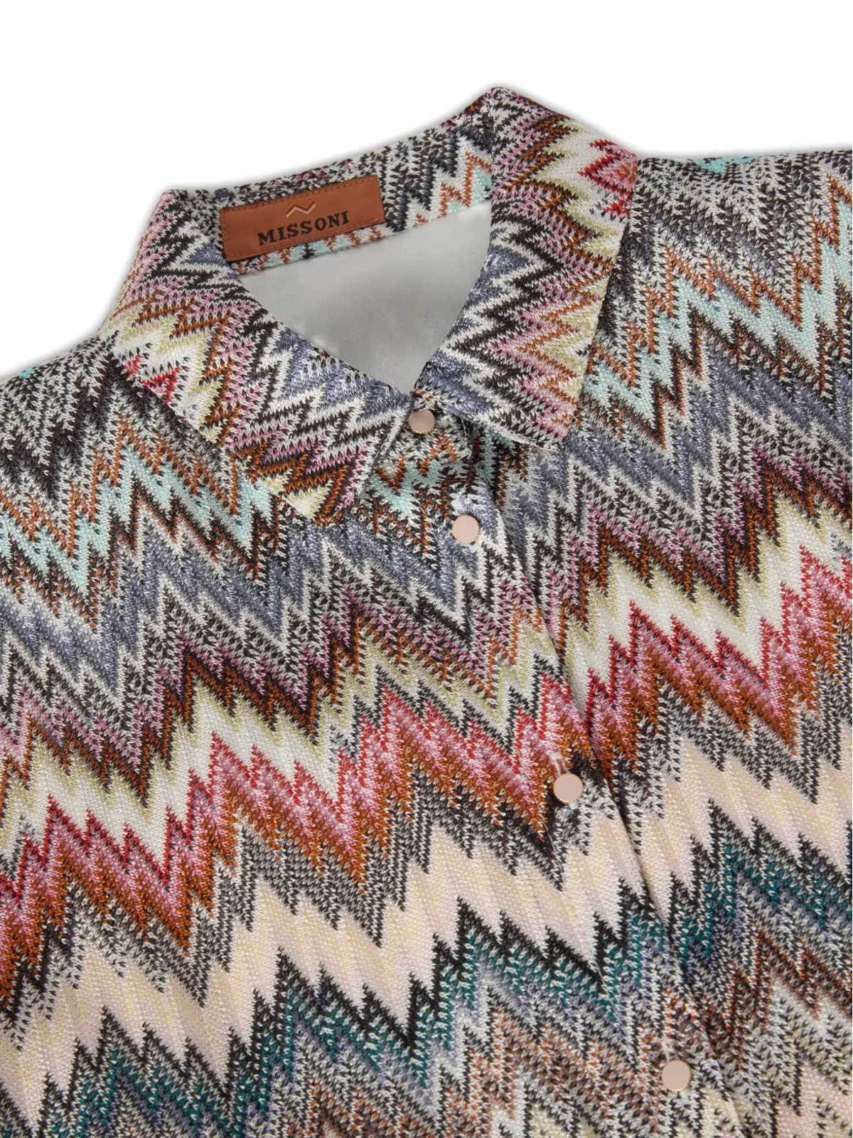 Missoni Kids ジグザグ柄ドレス - 画像3