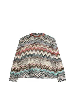 Missoni Kids ジグザグ柄トップス - サムネイル1