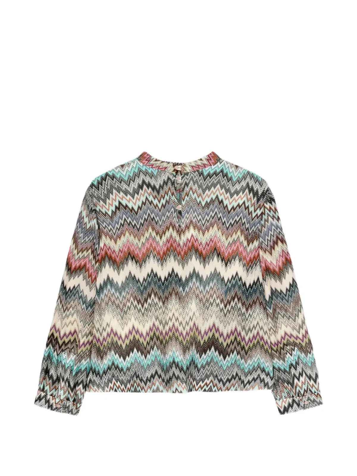 Missoni Kids ジグザグ柄トップス - 画像2