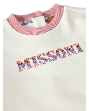 Missoni Kids チェボン柄袖スウェット - Neutrals - サムネイル3