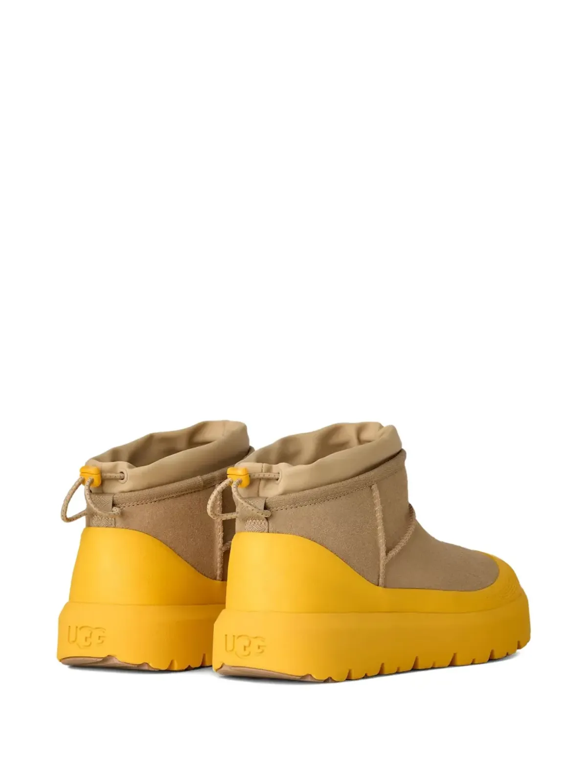 UGG ショートウェザー・ハイブリッド折り返しプラットフォームブーツ - 画像3