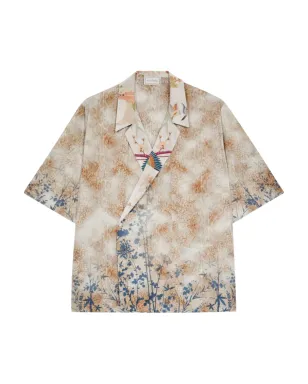 Pierre-Louis Mascia 花柄プリントのラップシャツ - サムネイル1