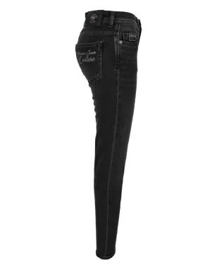 Versace Jeans Couture 刺繍ロゴ入りスキニージーンズ - サムネイル3