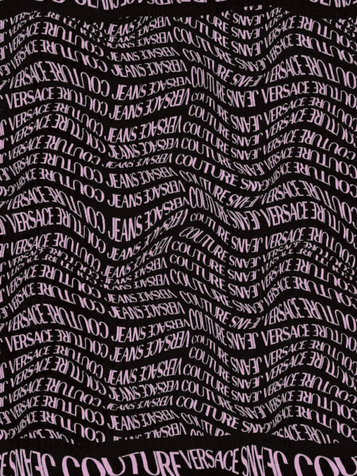 Versace Jeans Couture ロゴプリントスカーフ - 画像2